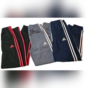 Bundle (3) Adidas Tricot Joggers S M(10-12)